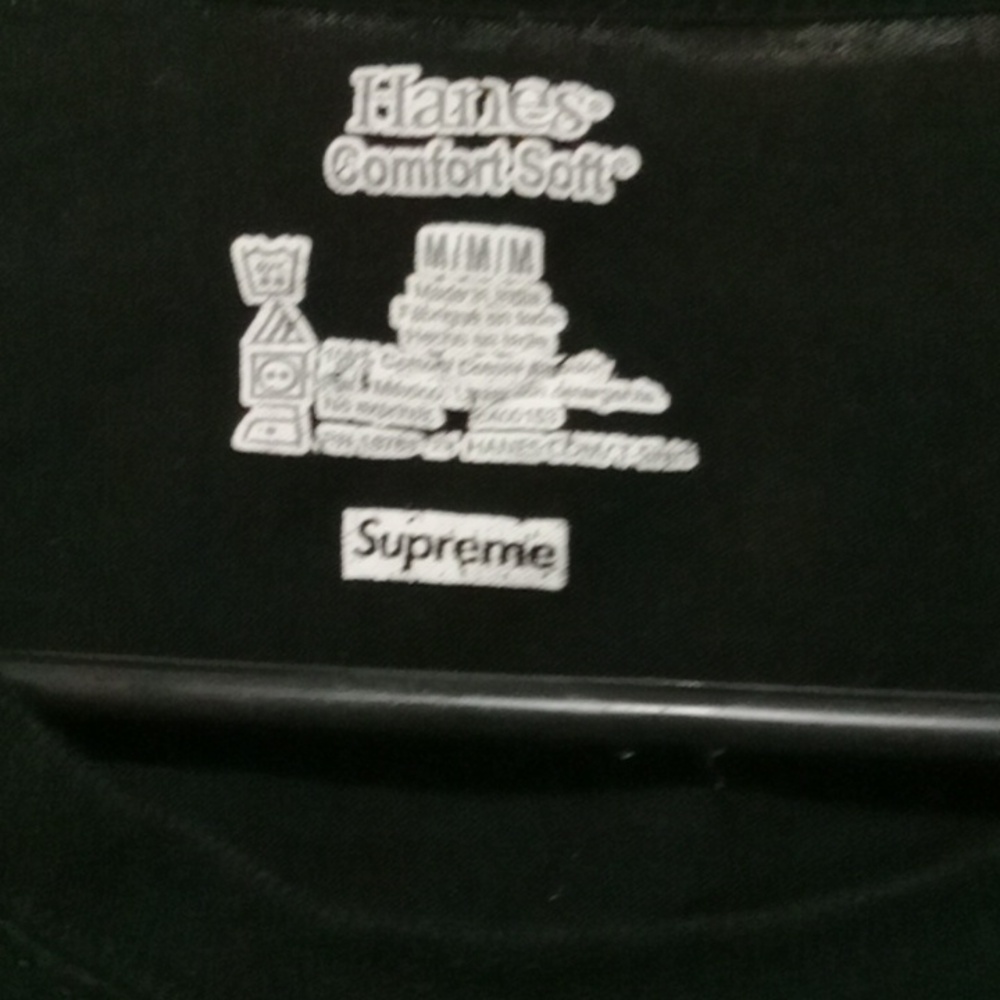 Men Supreme 2Black t-shirt size medium - Picture 2 of 4